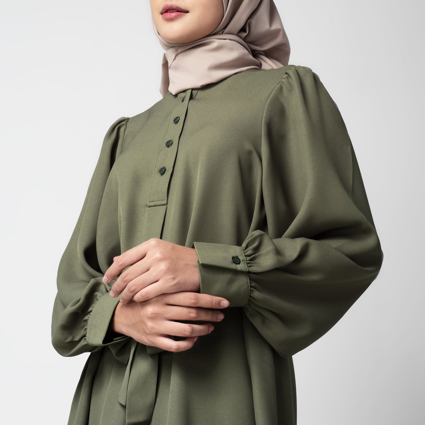 Benhill "Mira" Dress Tunik Wanita Olive 231-39777
