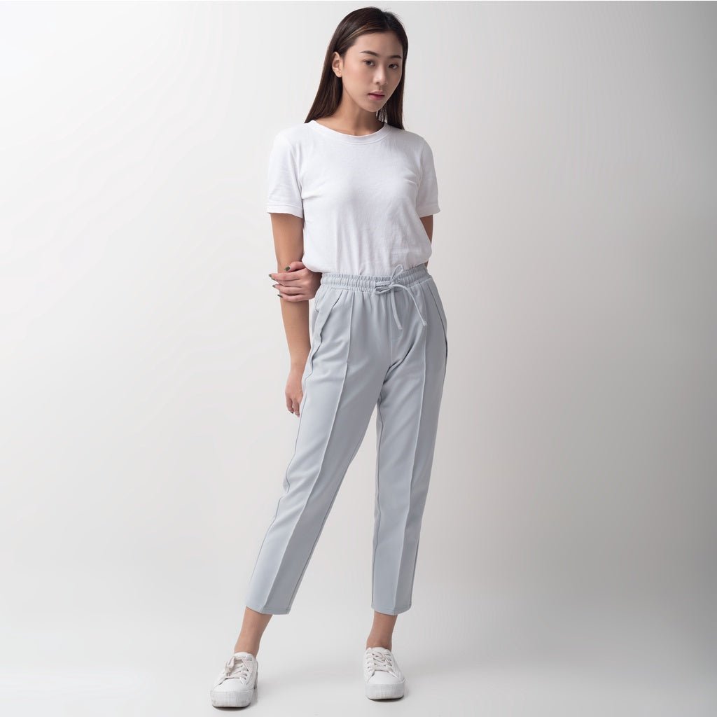 Benhill "Dalmi" Celana Wanita Pinggang Karet Grey 730-39396