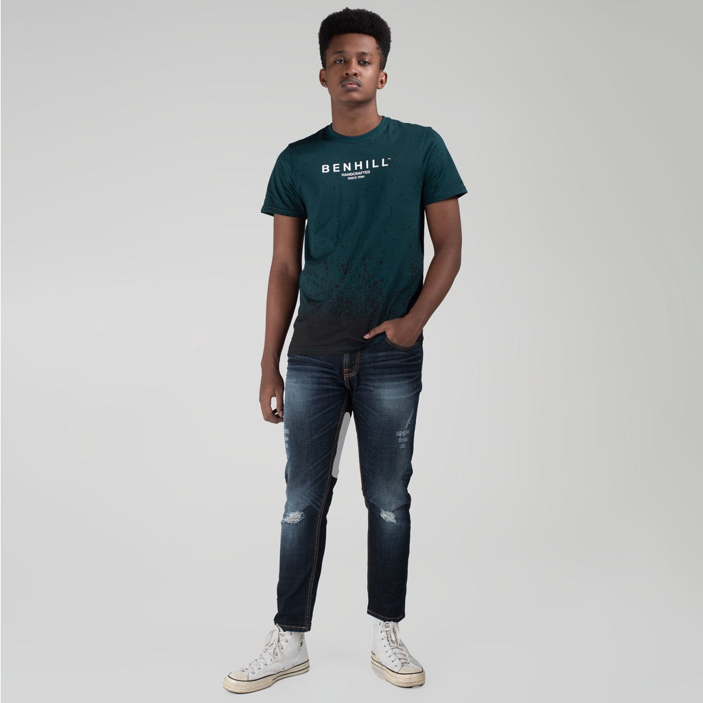 Benhill Kaos Grafis Full Print Hijau 450-39768