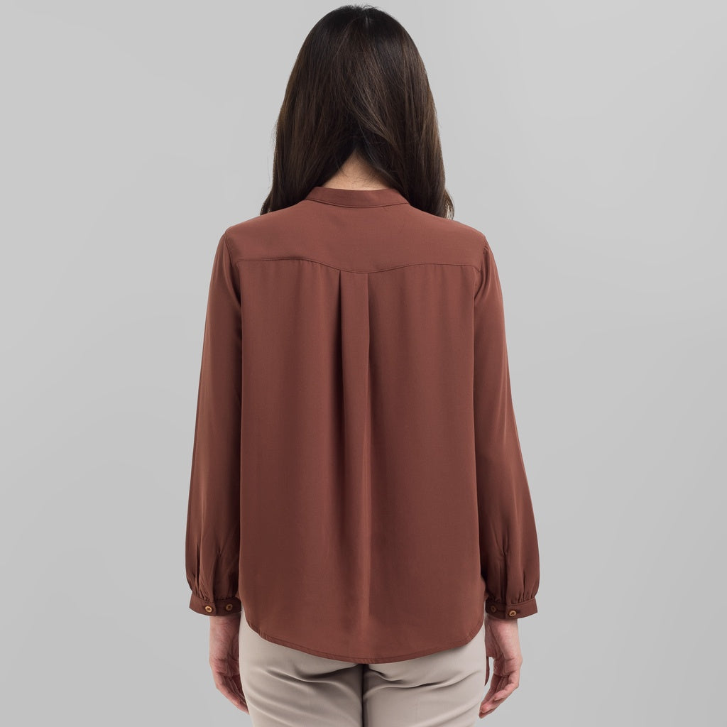 Benhill "Yena" Tops Kemeja Wanita Terracotta 812-39578