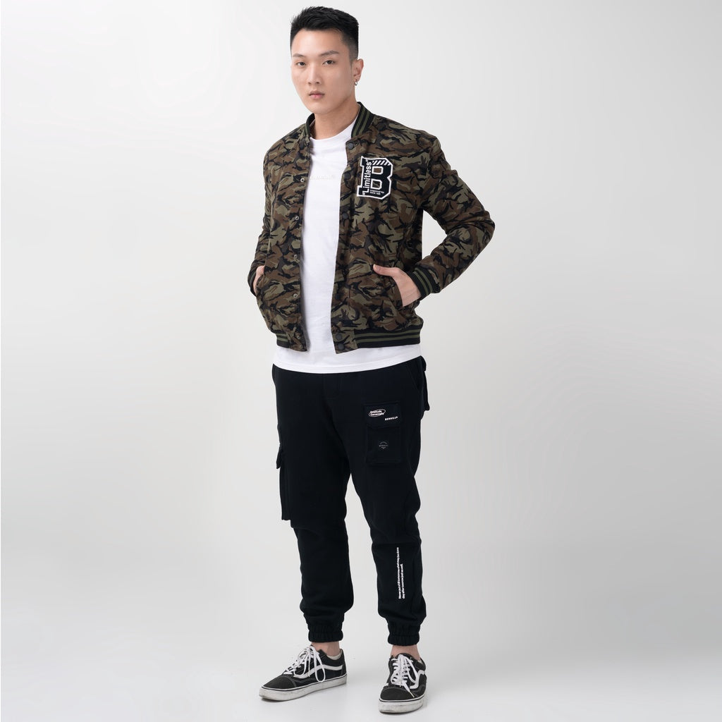 Benhill Baseball Jacket Capsule Collection Army Black 506-32750