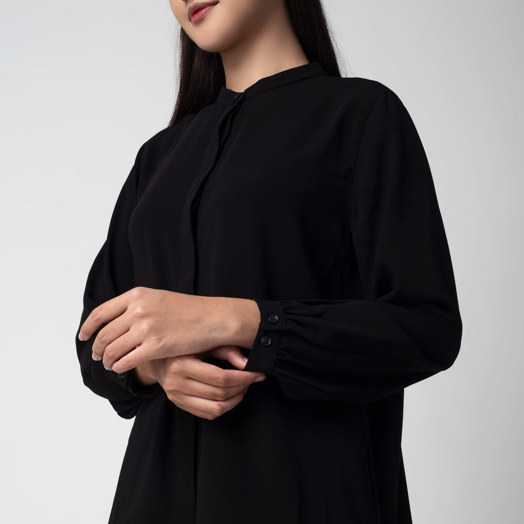 Benhill "Yena" Tops Kemeja Wanita Black 242-749-829-39278