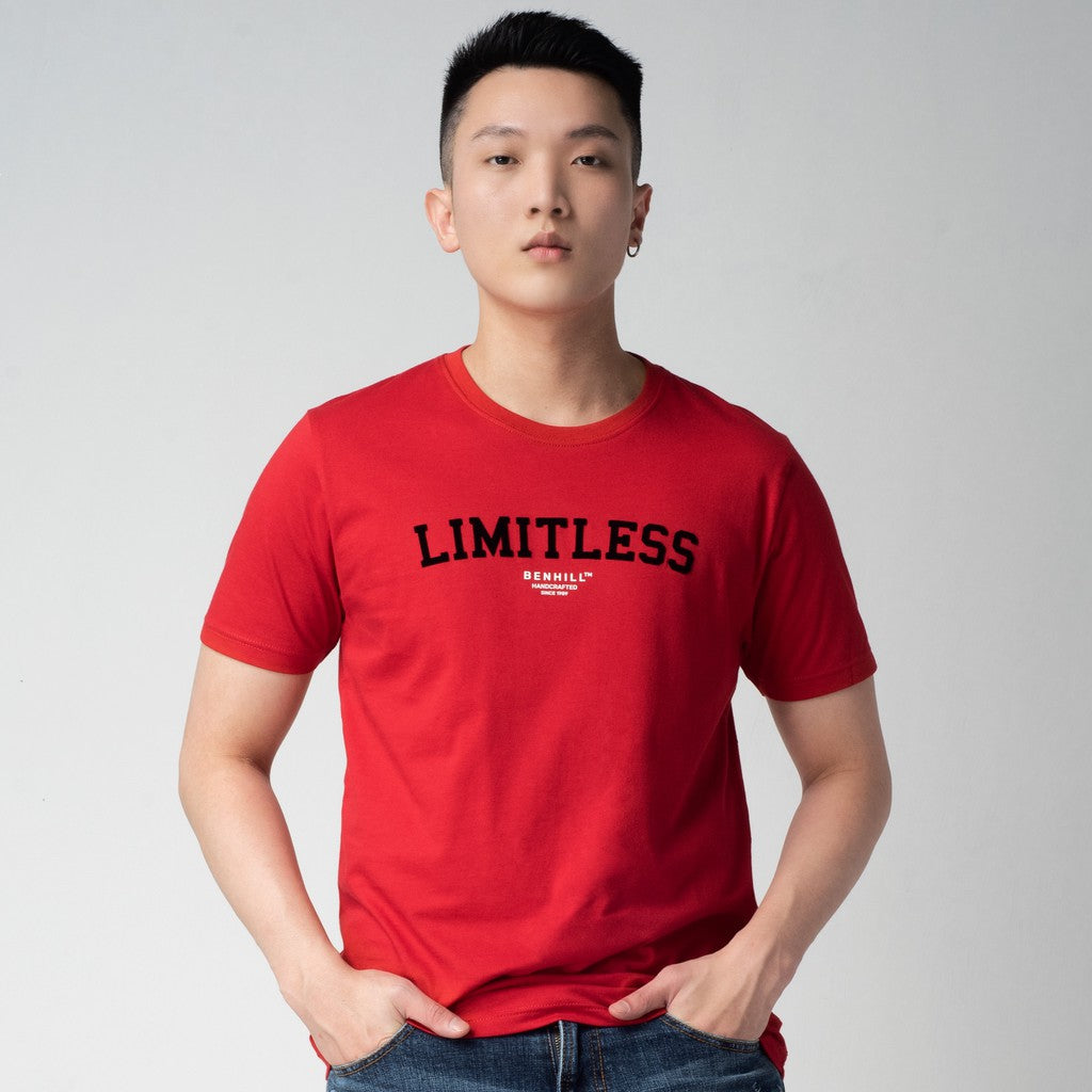 Benhill Kaos Grafis Katun 30s Combed Lengan Pendek Chilly Paper 308-55468