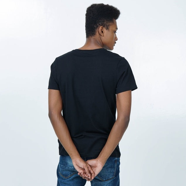 Benhill Kaos Grafis Katun 30s Combed Lengan Pendek Warna Hitam 348-35268