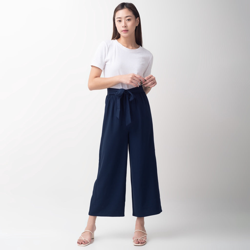 Benhill "MORAE" Celana Wanita Pinggang Karet Navy 725-39G96