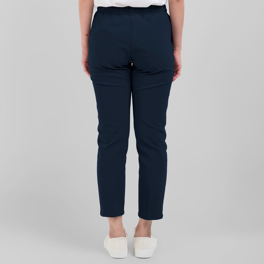 Benhill "Dalmi" Celana Wanita Pinggang Karet Navy 863-39G96