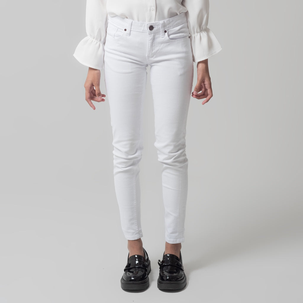 Benhill Celana Panjang Wanita Denim Skinny Putih A187-A188-221