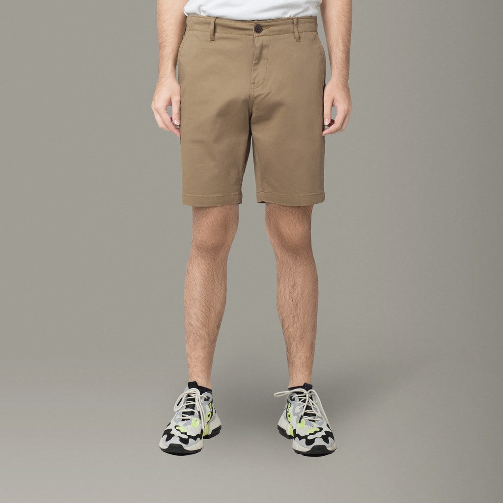 Benhill Celana Pendek Chino Bermuda Katun Stretch Tan 118-119-325