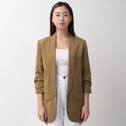 Benhill "Dasom" Blazer/Outer Wanita Hazelnut 788-39E99