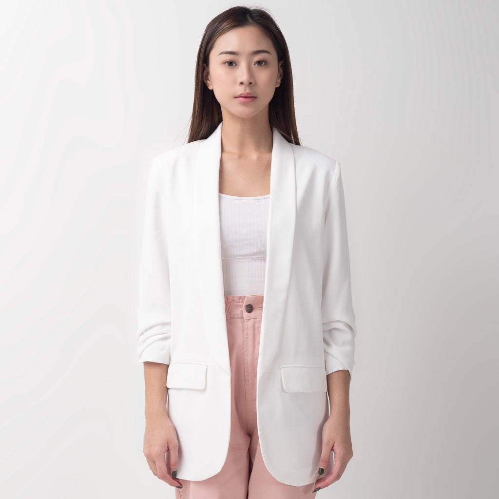 Benhill "Dasom" Blazer/Outer Wanita White 790-39199