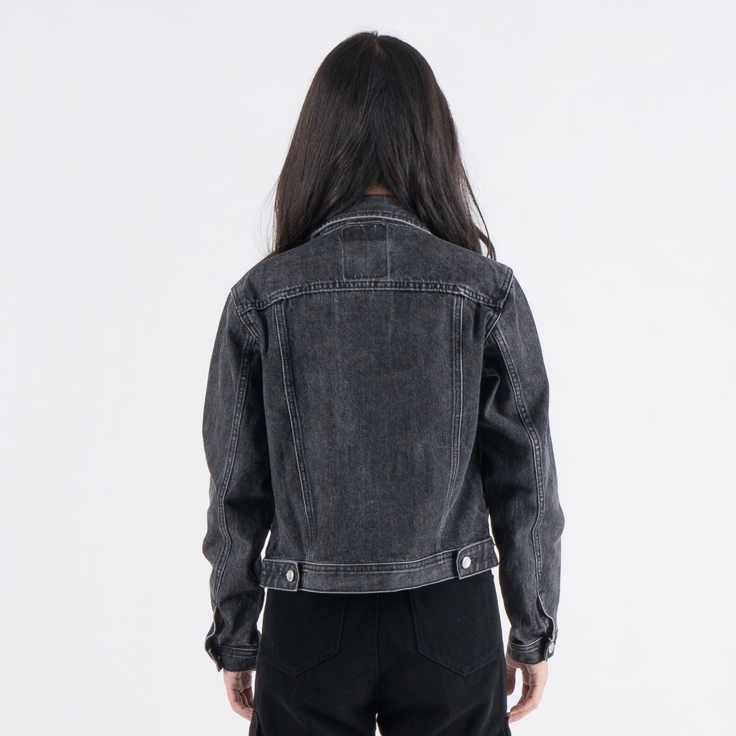 Benhill Jacket Wanita Denim "Dani" Blue dan Black A505-A504