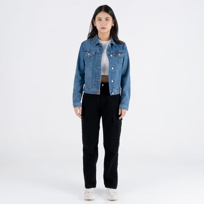 Benhill Jacket Wanita Denim "Dani" Blue dan Black A505-A504