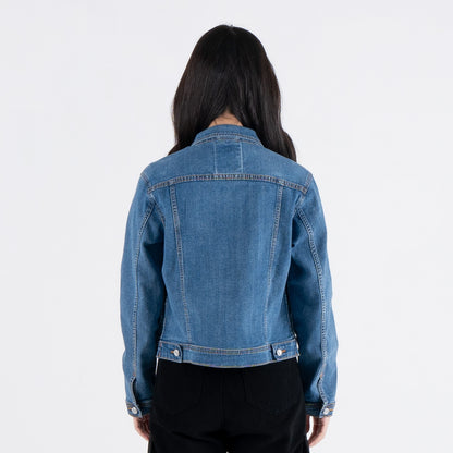 Benhill Jacket Wanita Denim "Dani" Blue dan Black A505-A504