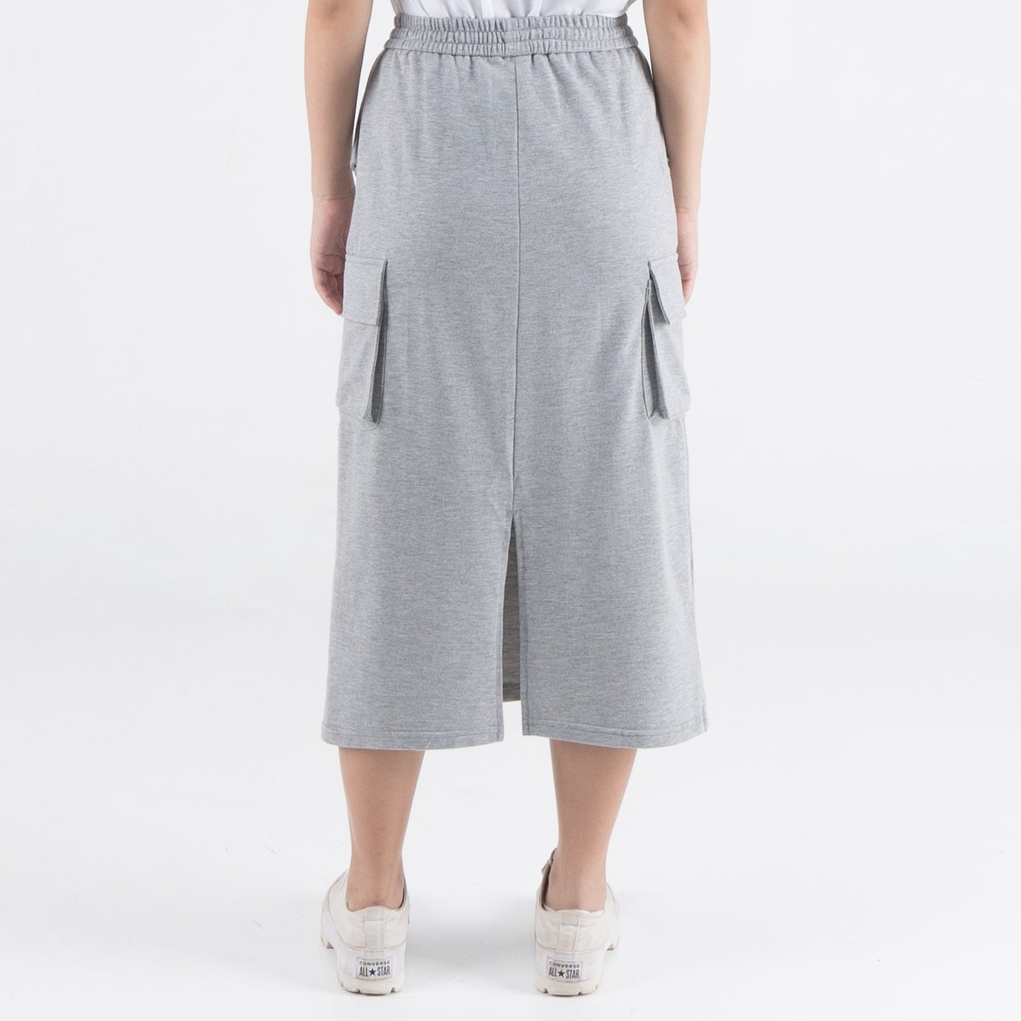 Benhill "Jisoo" Cargo Skirt 3 Warna (Misty, Off white,Black)