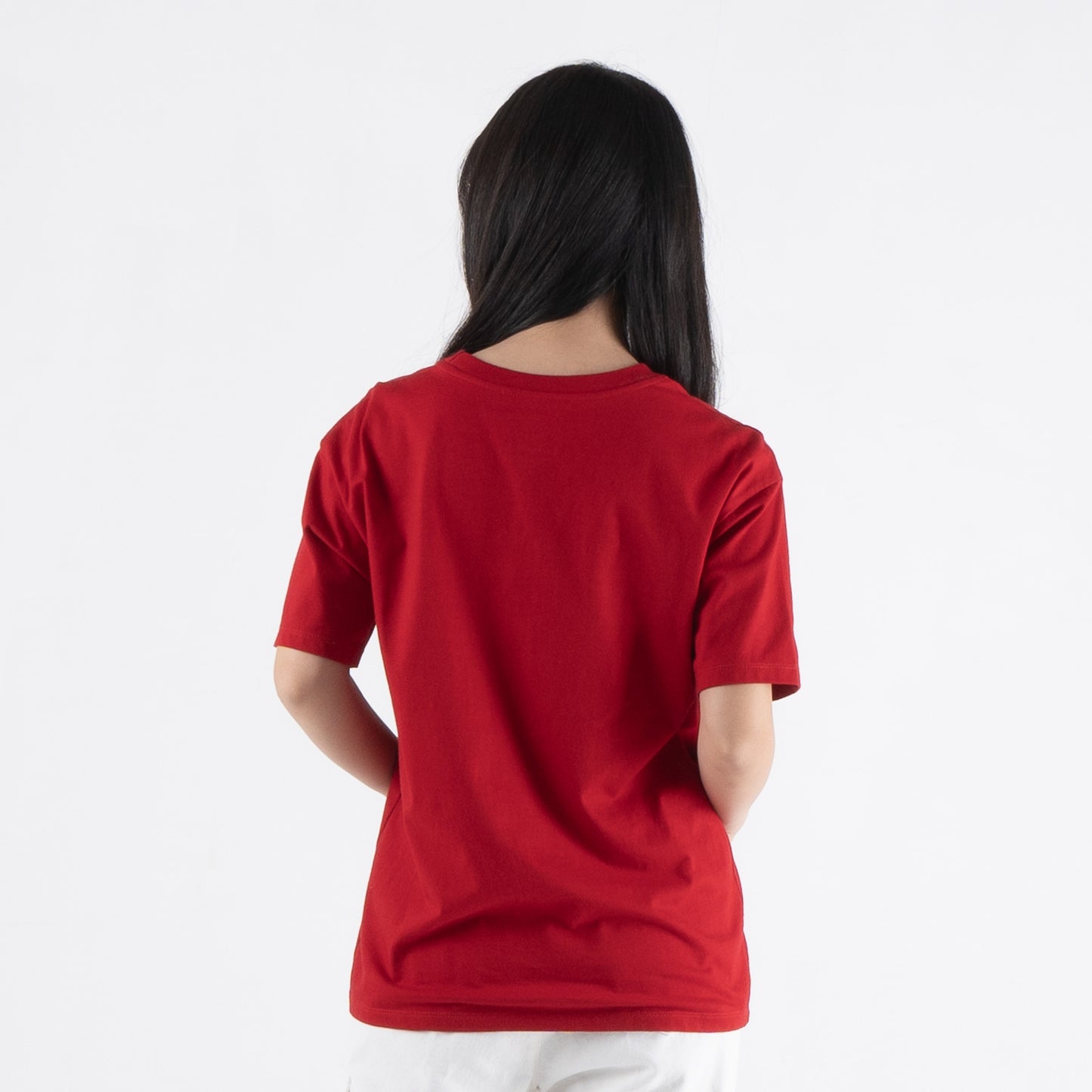 Benhill T-shirt Wanita Grafis Oversized Pendek Red A513-39486