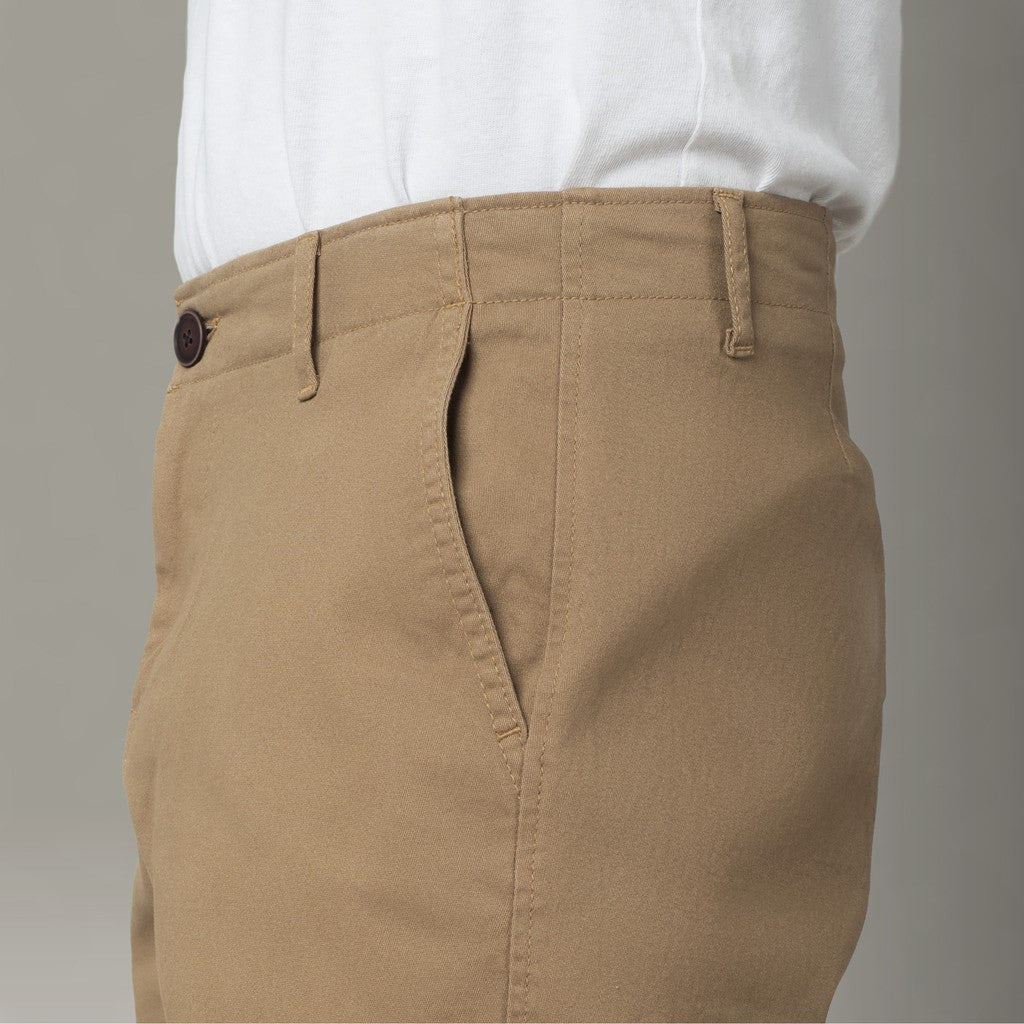 Benhill Celana Pendek Chino Bermuda Katun Stretch Tan 118-119-325