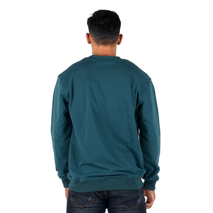 Benhill Sweatshirt Crewneck 3 Warna (Tosca,Black,Olive)