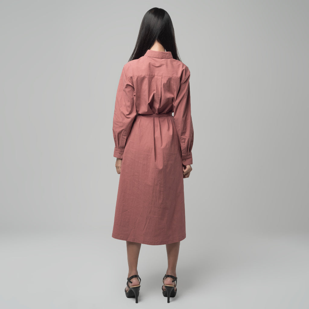 Benhill Dress Tunik Cotton A Line Pink A211-29J0L1J