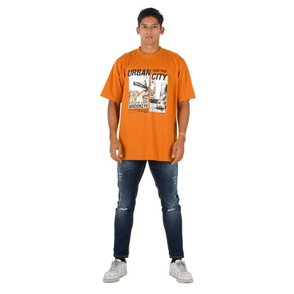 Benhill T-Shirt Oversized Fit Cocoa Brown A415-29I68