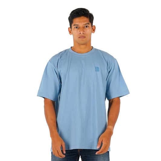 Benhill T-Shirt Oversized Fit Dusty Blue A414-29368