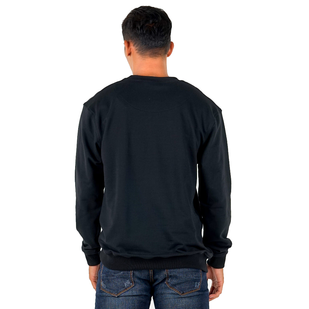Benhill Sweatshirt Crewneck 3 Warna (Tosca,Black,Olive)
