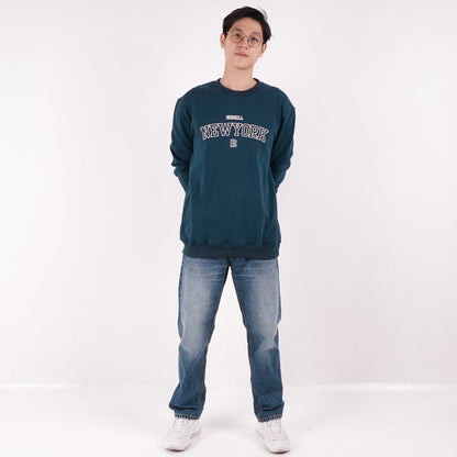 Benhill Sweatshirt Crewneck Unisex Turqoise A442-39350