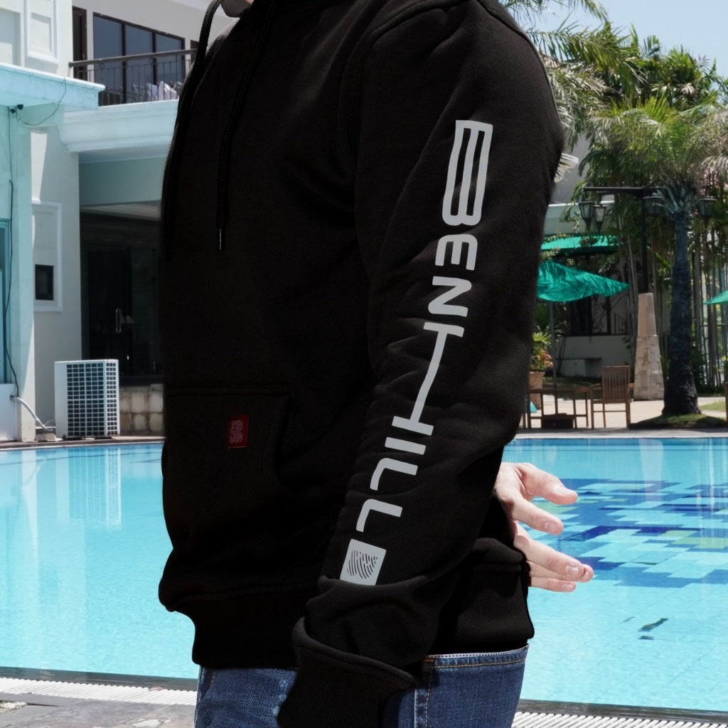 Benhill Sweat Hoodie Unisex Black A445-39250