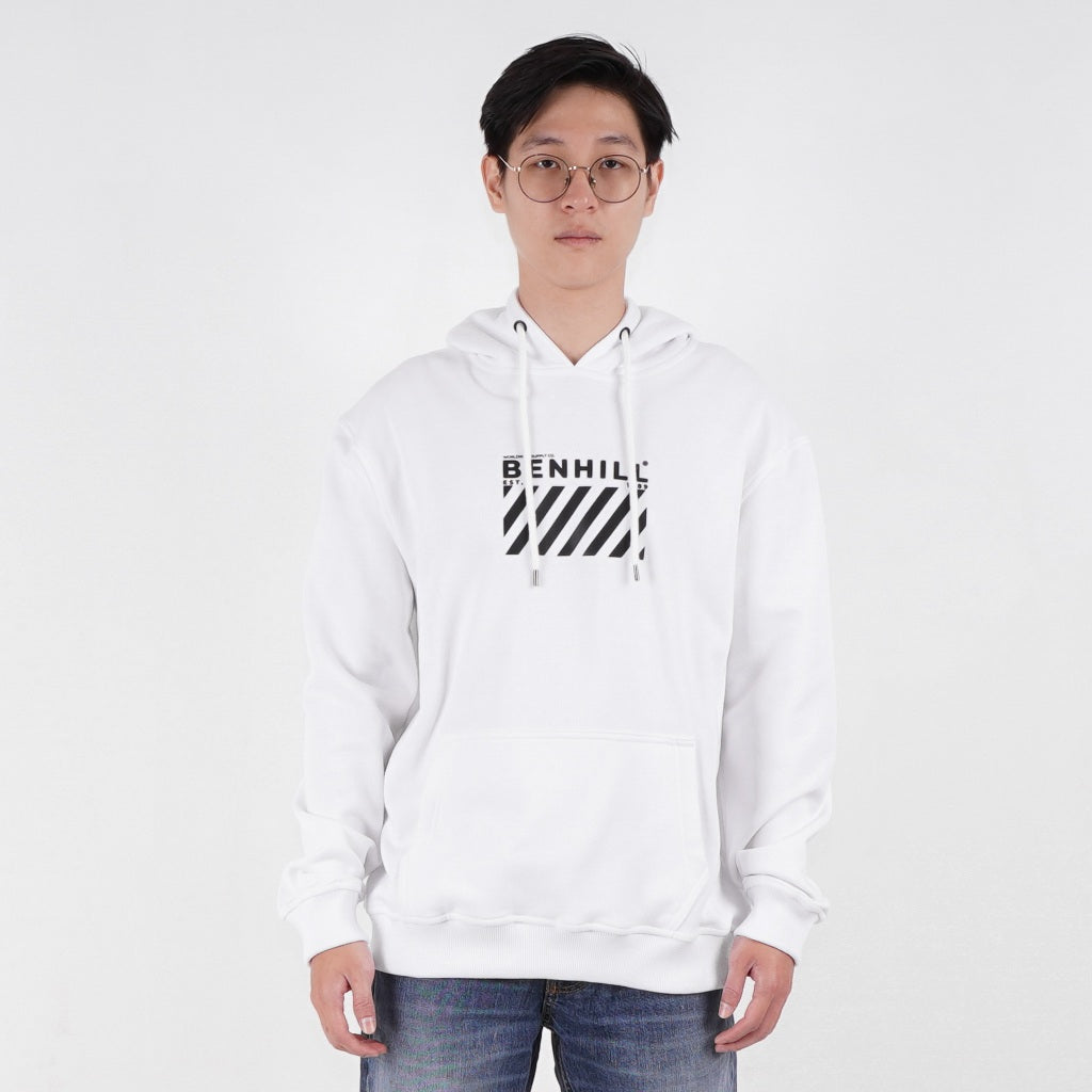 Benhill Sweat Hoodie Unisex White A450-39150