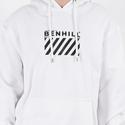 Benhill Sweat Hoodie Unisex White A450-39150