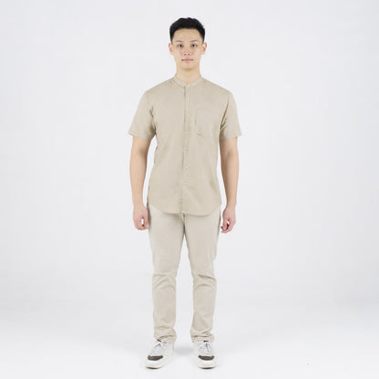 Benhill Kemeja Pria Basic Polos Shanghai Pendek Oxford New Colors