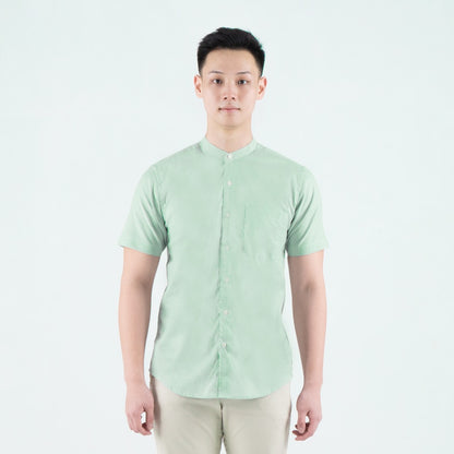 Benhill Kemeja Pria Basic Polos Shanghai Pendek Oxford New Colors