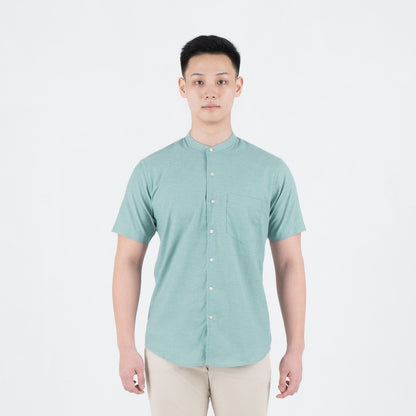 Benhill Kemeja Pria Basic Polos Shanghai Pendek Oxford New Colors