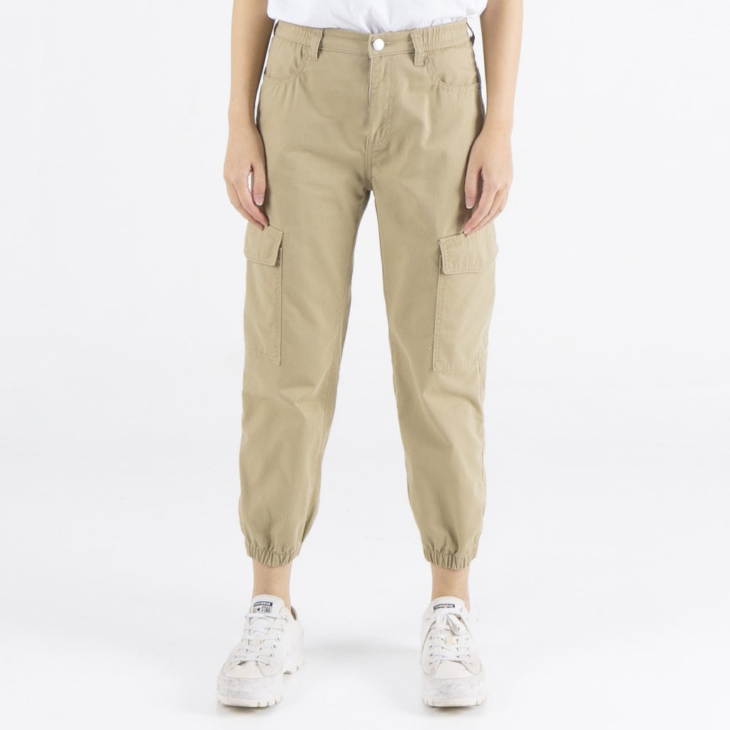 Benhill Celana Wanita "CHAEWON" 7/8 Cargo Jogger Pants 6 Warna