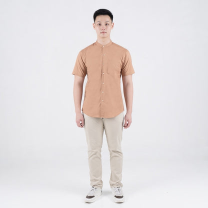 Benhill Kemeja Pria Basic Polos Shanghai Pendek Oxford New Colors