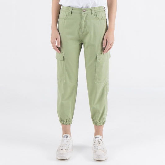 Benhill Celana Wanita "CHAEWON" 7/8 Cargo Jogger Pants 6 Warna
