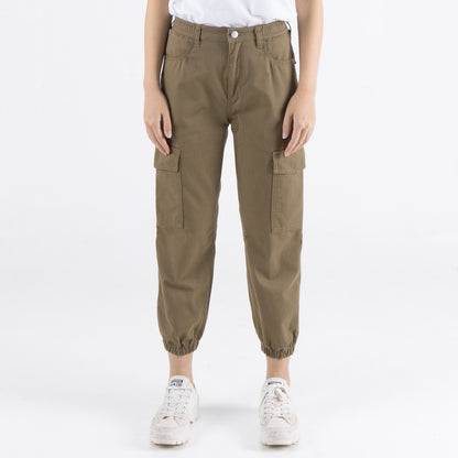 Benhill Celana Wanita "CHAEWON" 7/8 Cargo Jogger Pants 6 Warna