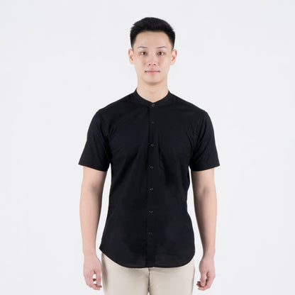 Benhill Kemeja Pria Basic Polos Shanghai Pendek Oxford New Colors