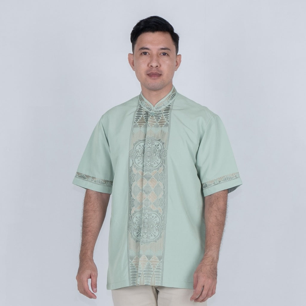 Benhill Taqwa Koko Bordir Pria Pendek Mint 2548-49-50-32Y