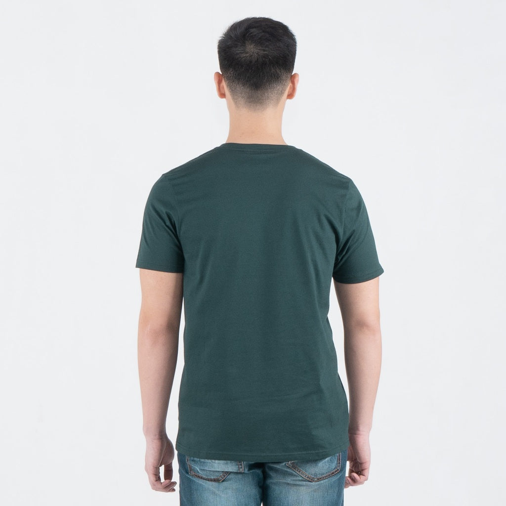 Benhill T-Shirt Pria Premium Pocket Tee Green Pine A713-39768