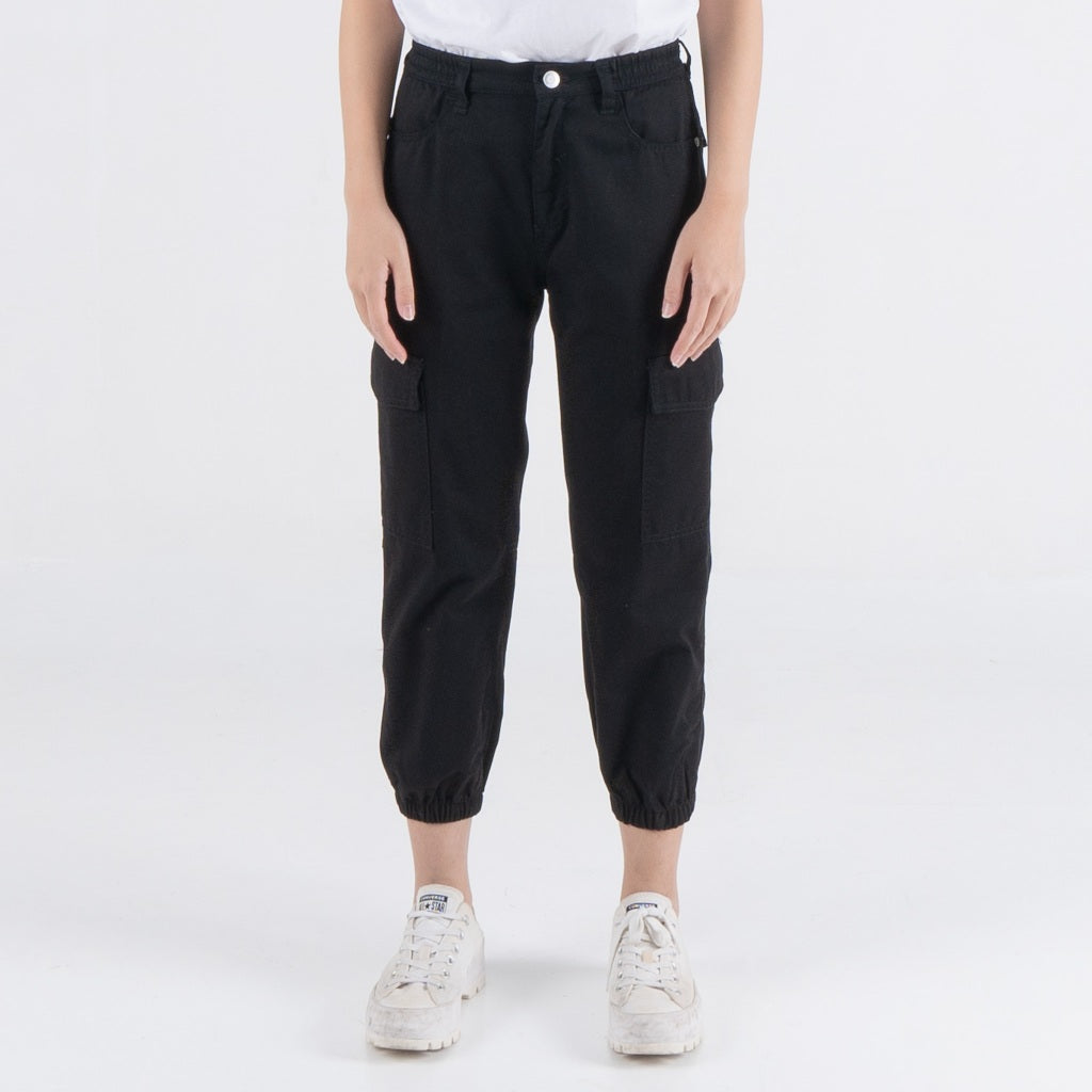 Benhill Celana Wanita "CHAEWON" 7/8 Cargo Jogger Pants 6 Warna