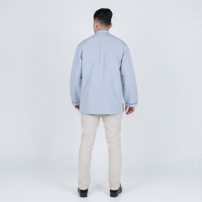 Benhill Taqwa Koko Bordir Pria Panjang Light Blue 2428-2506-07-326