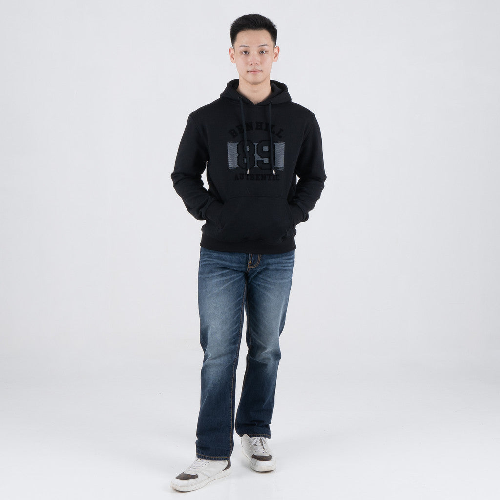 Benhill Sweat Hoodie Unisex Black-Misty A453-A454