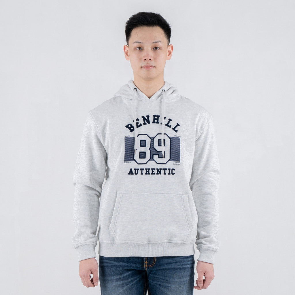 Benhill Sweat Hoodie Unisex Black-Misty A453-A454