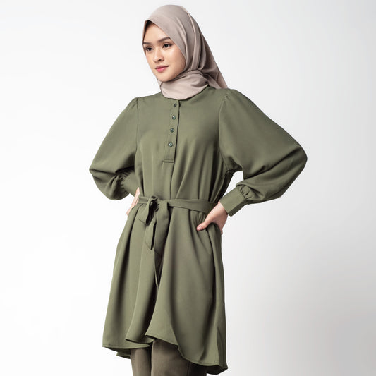 Benhill "Mira" Dress Tunik Wanita Olive 231-39777