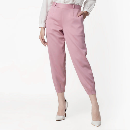 Benhill "Hanna" Celana Wanita Bahan Scuba Aladdin Pant Pink 727-39476