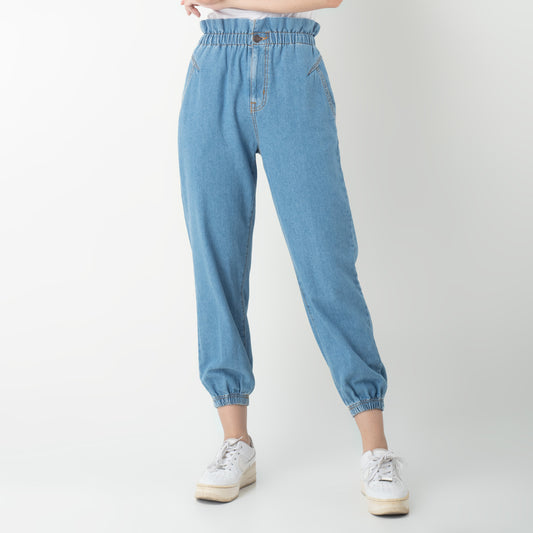 Benhill "Heeya" Celana Denim Wanita High Waist Light Blue 132-39325