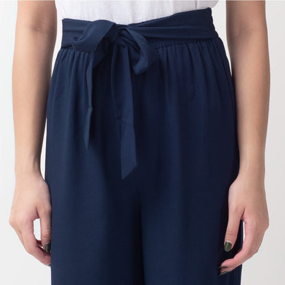 Benhill "MORAE" Celana Wanita Pinggang Karet Navy 725-39G96