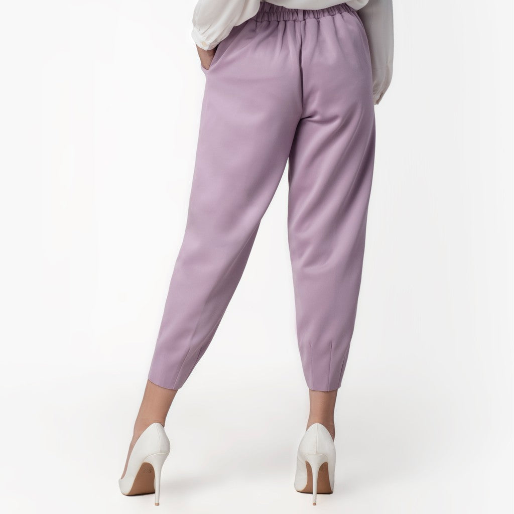 Benhill "Hanna" Celana Wanita Bahan Scuba Aladdin Pant Dane Lilac 227-39876