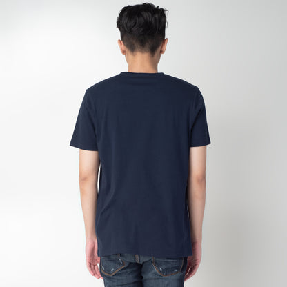 Benhill Kaos Grafis Katun 30s Combed Lengan Pendek Navy 329-35368