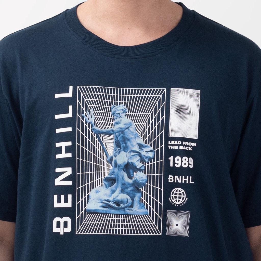Benhill T-Shirt Oversize Fit Capsule Collection Navy 367-55G68